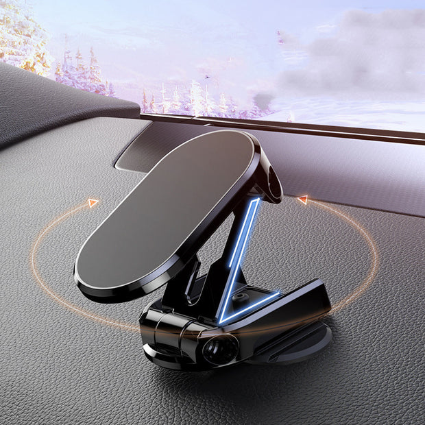 Rotatable Magnetic Car Phone Holder - Secure and versatile, this accessory keeps your phone within reach for safe driving. Get yours now