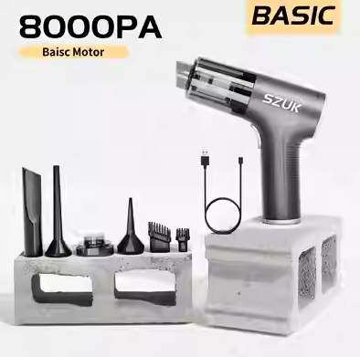 مكنسة كهربائية متعددة الوظائف للسيارة