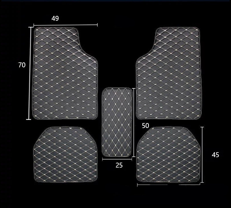 بساط جلدي عالمي لأرضية السيارة