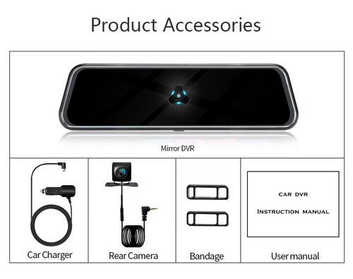 Front and Rear Dual Recording Dash Cam