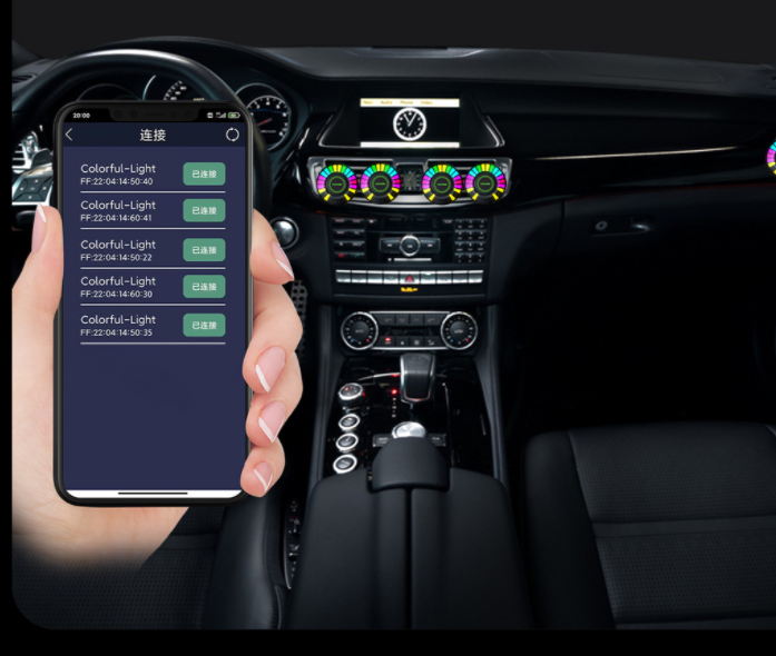 العلاج العطري الذكي بضوء LED 